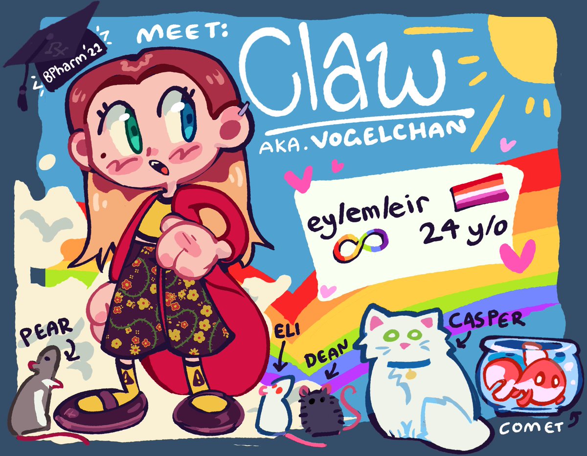 Claw Lovekin BPharm(Hons) (@vogelchan) / Posts / X