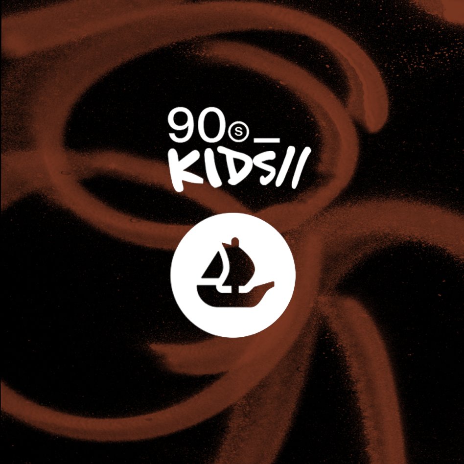 90s_kids_club's tweet photo. STOKED TO ANNOUNCE our partnership with @opensea!  90's Kids mint will take place directly on Opensea's website. We'll have more info to share like mint times and pricing before launch on the 15th. See you there 🔥🛹 https://t.co/XdJ1O1e7rF