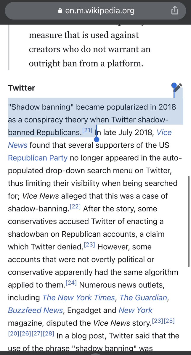 Wikipedia in a nut shell

1. Actual research produces a controversial claim that goes against the Left’s agenda

2. MSM declares it incorrect based on anonymous sources/weak evidence

3. Wikipedia adds “controversies”section labeling claim a “conspiracy theory” w/ MSM references