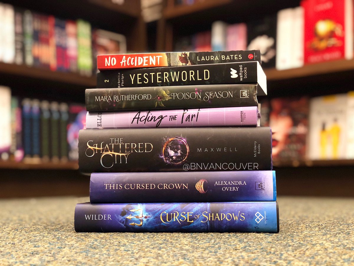 🎵 On the eighth day of Christmas, my true love gave to me, 7 new YA books, and a trip to my favorite bookstore! 🎵

#barnesandnoble #yalit #newreleases #YAThursday #holiday #gift #books #bnvancouver #vancouverusa