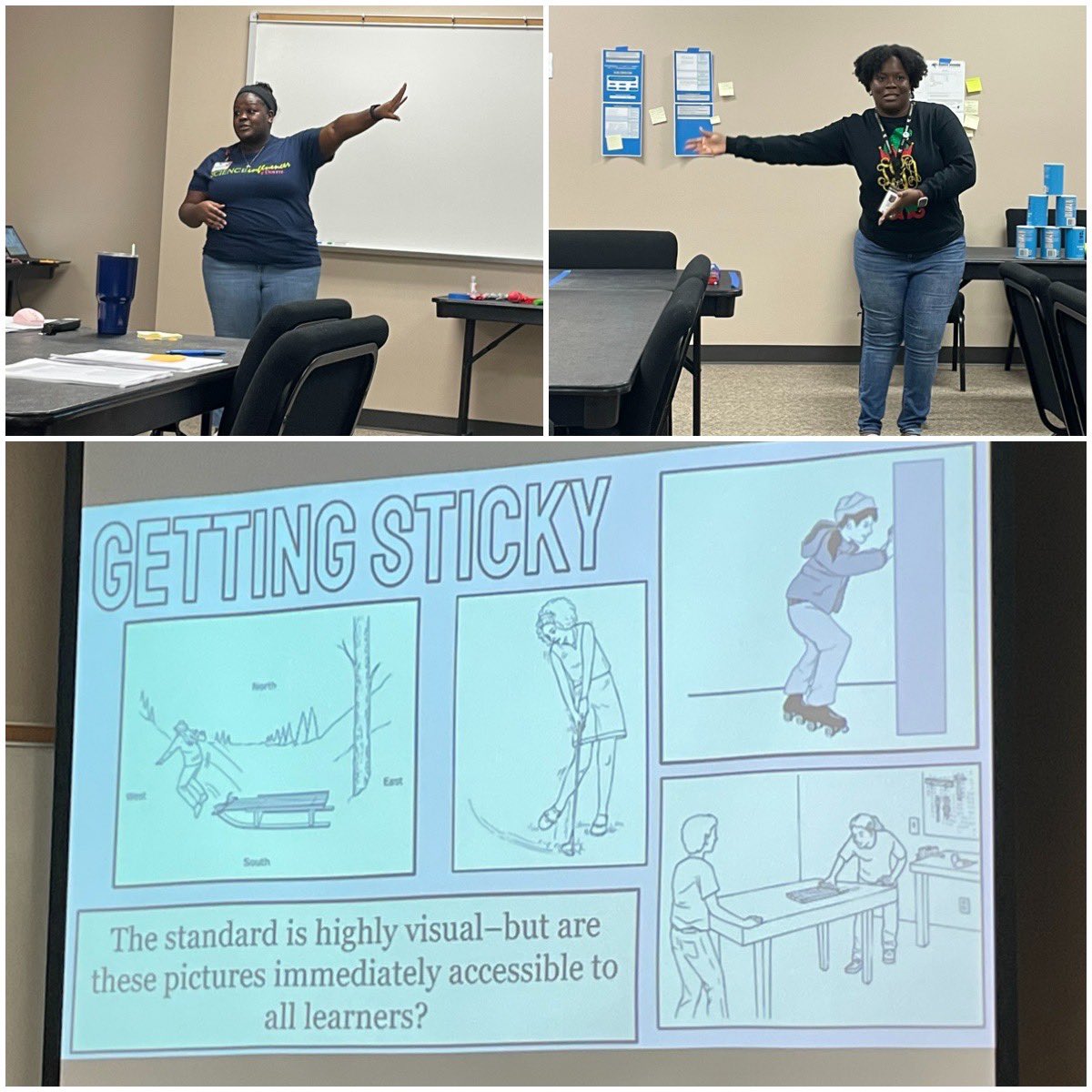 learnwithKV's tweet photo. We came, we played, we learned!!!Solid session by @MsHarris_MJH @TF_Garner showing us how to create low cost low prep experiences to make the Newton’s Laws content on STAAR more relatable. #specialistcollab #peer2peer #leader2leader https://t.co/GYtsd8xLOH