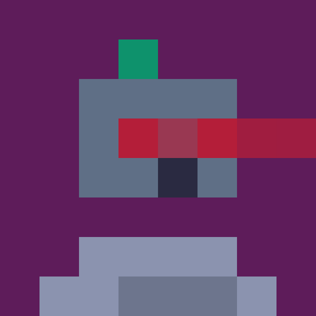 cv_Krueger's tweet photo. pew pew. 🔫🤖👾.
@zen0m . @TheBoomerDAO . 80s
#zen0 #boomerdao #pixelart #pewpew https://t.co/sZWBElLusW