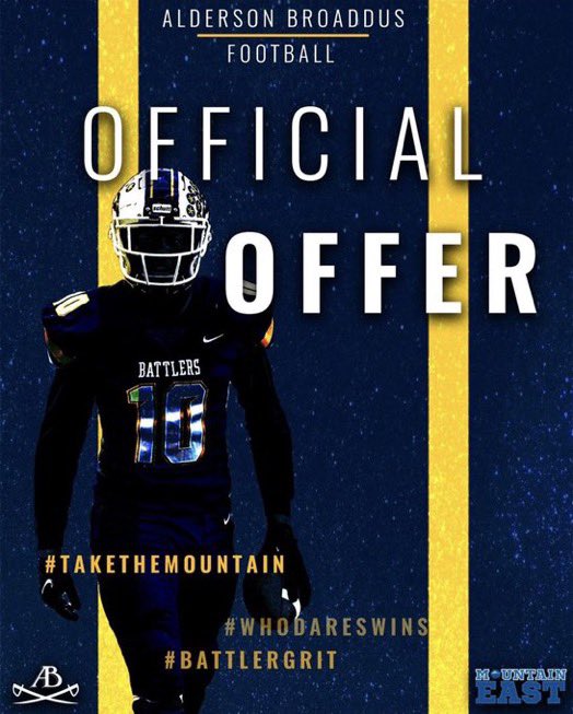 _stanleyturp's tweet photo. Blessed to receive an offer from Alderson Broaddus 🙏🏽!!! #AGTG https://t.co/syxBB3zX4U