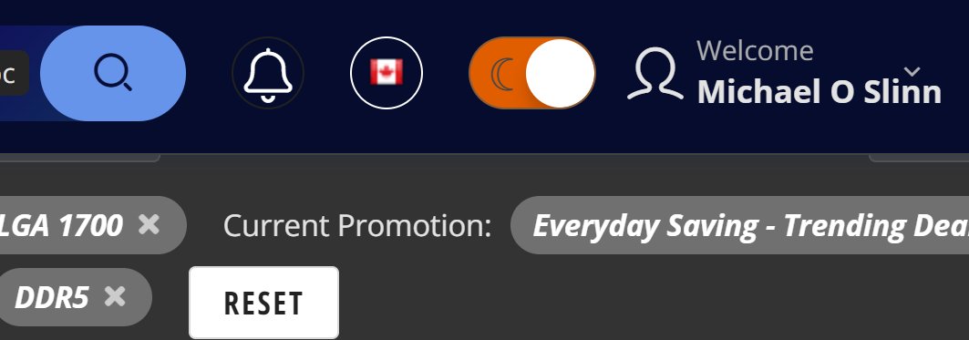 Newegg has dark mode - something all e-commerce sites should offer