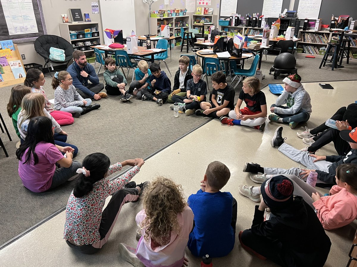 We love having Mr. Page join our class!  #PantherPride