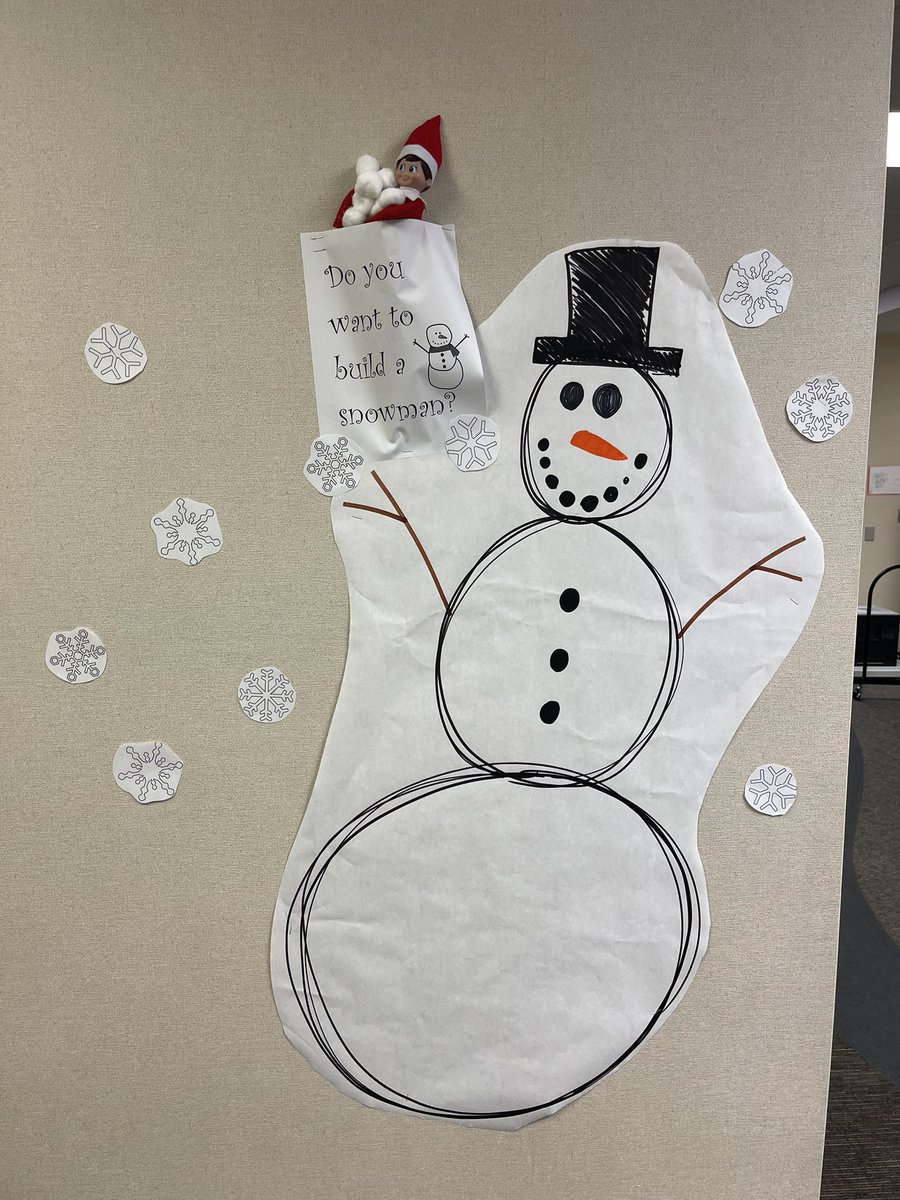 Do you want to build a snowman? ⛄️ ❄️