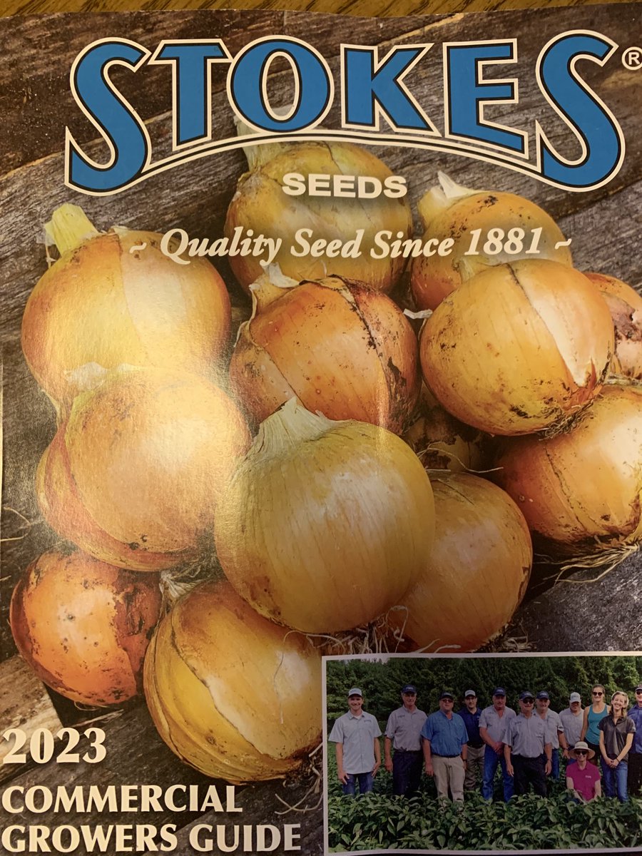 My favourite seed catalogue arrived. Now it’s time to see what’s new for seed for the garden in 2023.