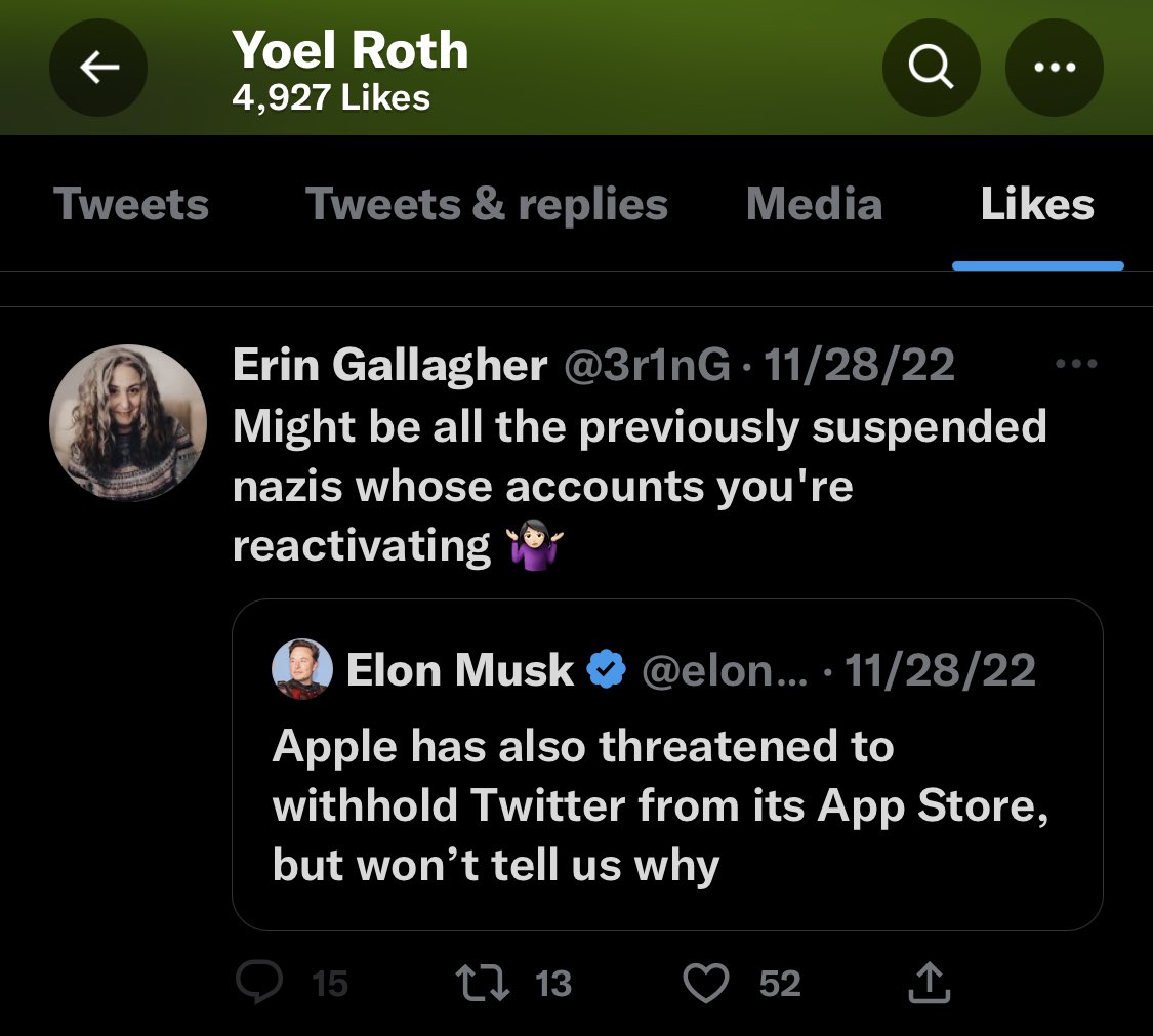 TenForTheBigGuy's tweet photo. @elonmusk @bariweiss @libsoftiktok https://t.co/79M1dhu5m5