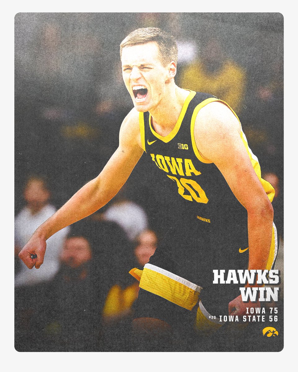 IowaHoops's tweet photo. Hawkeye State. 

#Hawkeyes https://t.co/Wqq2MZCvuy