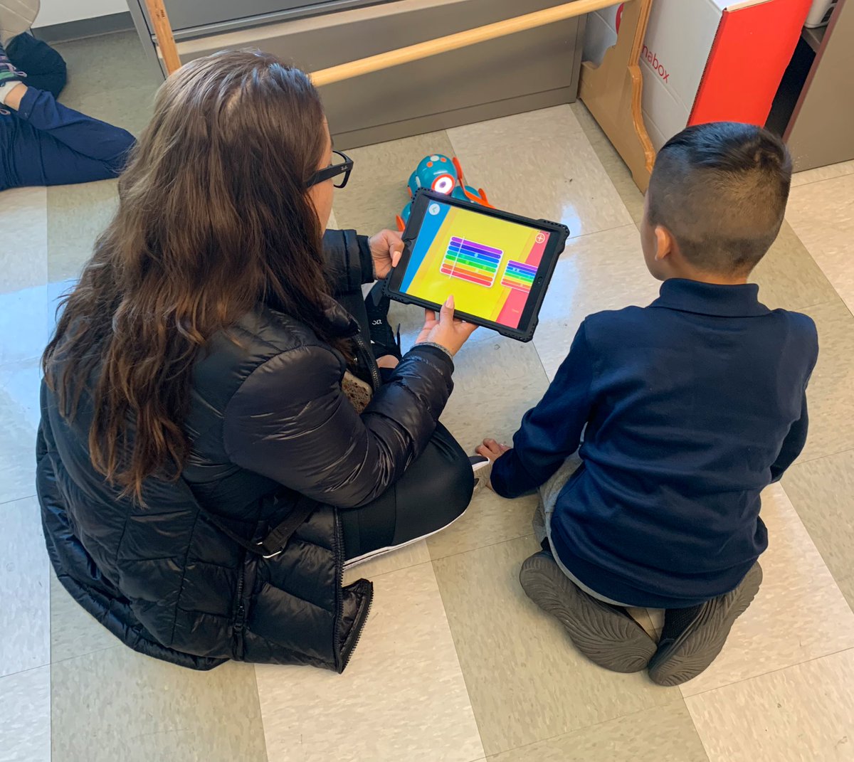 Had the wonderful opportunity to see a variety of computer science activities @ the #CSEdWeek 2022 Showcase @LraOwls. Students in every classroom were engaging in an #HourOfCode from social studies, to math, to literacy integration to paired programming with families! CS Leaders!