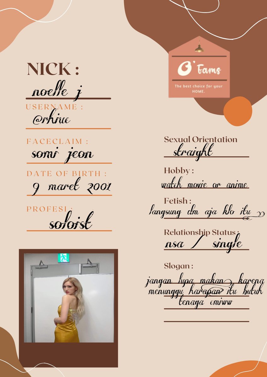 jnsomil's tweet photo. ️️ ️️ ️️ ️️
💌 :: hallow #OFAMS member. . .
️️ ️️ ️️ introduction my self, hmm panggil aja elle or noelle senyamannya deh. ah iya sebagai awal buat pendekatan alias pdkt dengan warga, coba drop your fav movie or anime nya 🤩
️️ ️️ ️️ ️️
️️ ️️ https://t.co/GNGZSJKYEZ