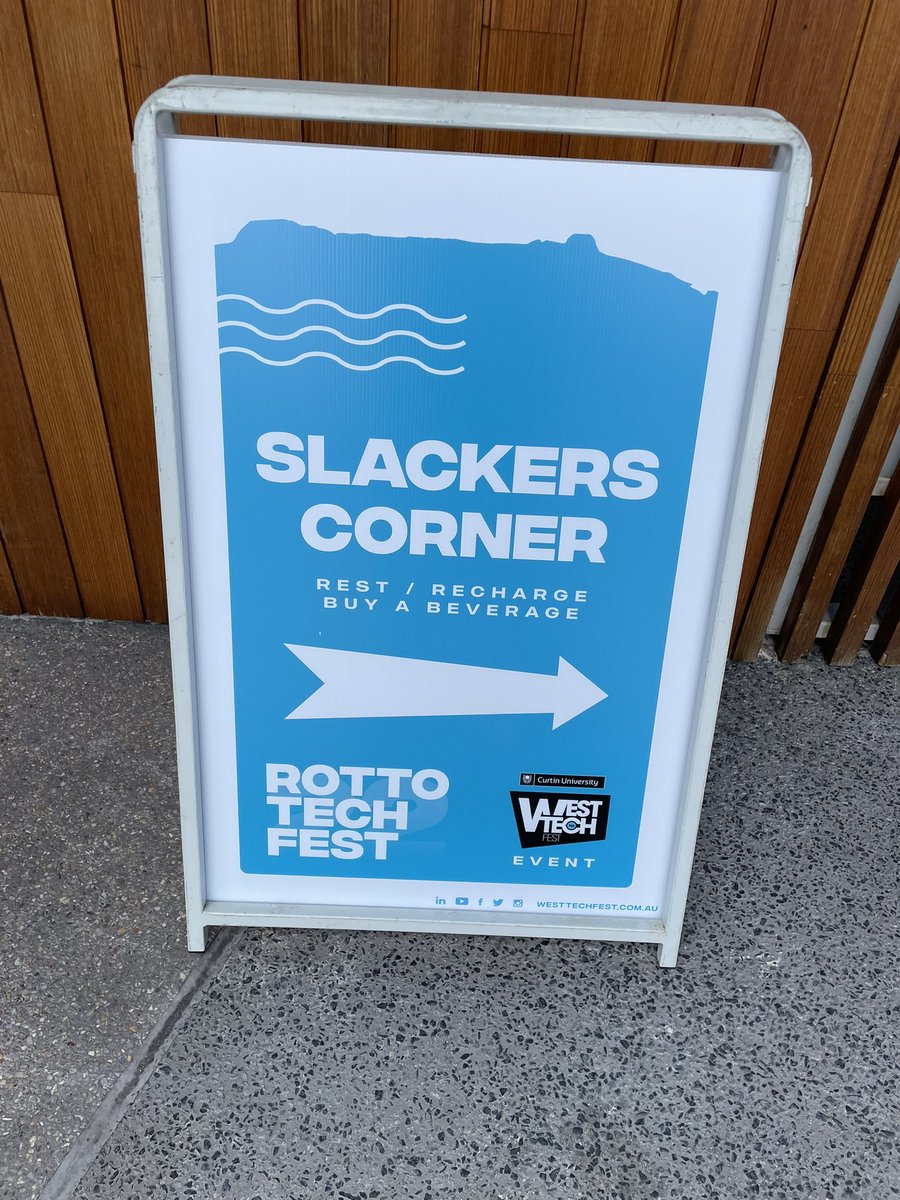 Only <a href="/WestTechFest/">West Tech Fest</a> #rottotechfest. No one there! Yet…..