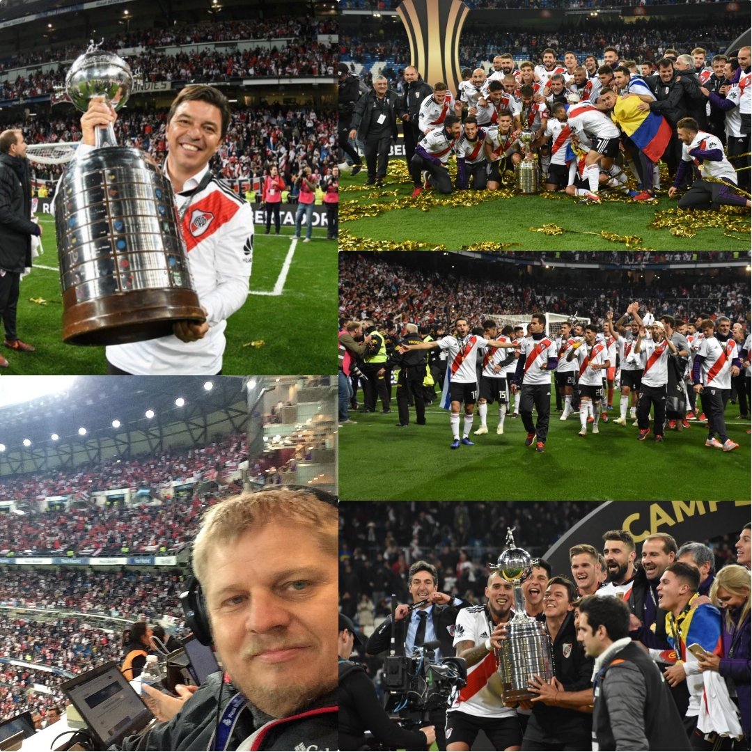 El 09-12-18 el día más FELIZ ETERNAMENTE para todos los hinchas de #River.
Ante los ojos del Mundo.
La Final Más Importante de la Historia de la Copa Libertadores.
#GloriaEterna 
Muy Feliz Aniversario #RiverPlate