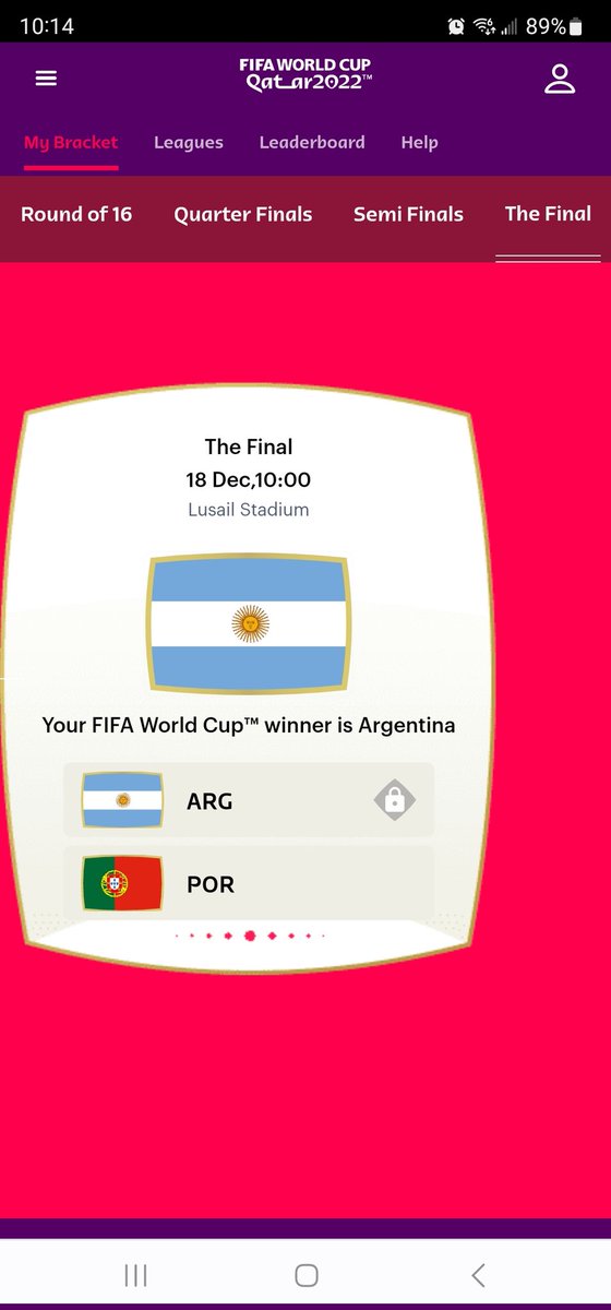 tiberiosp81's tweet photo. @Brendan_Dunlop Hmmm my fifa bracket.... https://t.co/6tX1Vl0ZQ7