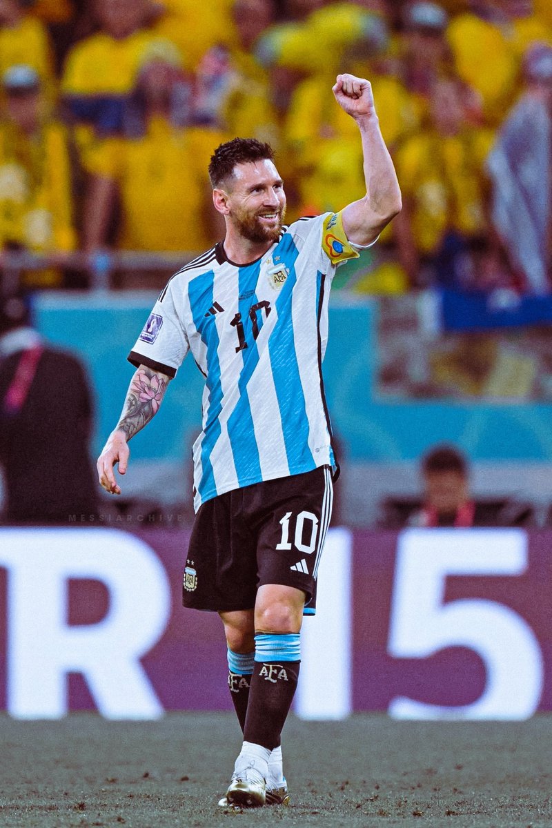 Es hoy. Vamos, Lionel.