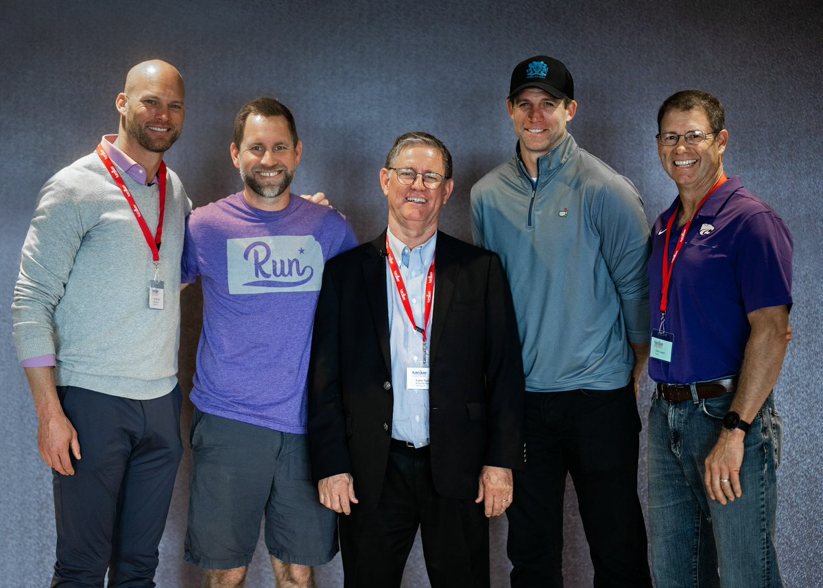 garsig's tweet photo. 1 of 3  Four former Riley County athletes (l to r… Jon McGraw, Ben Sigle, Jordy Nelson, Dale Larson) and the guy who was honored to be a part of all of it… four track and field state records held (currently or in the past)… member of three team state championships… https://t.co/drL4sRn69E