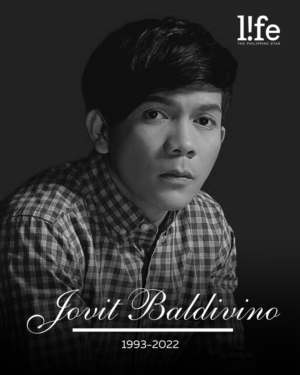 philstarlife's tweet photo. Rest in peace, #JovitBaldivino 🕊️

The singer has passed away due to aneurysm. He was 29. READ: https://t.co/9PLmKk0np0 https://t.co/Sl4JCLNCT7