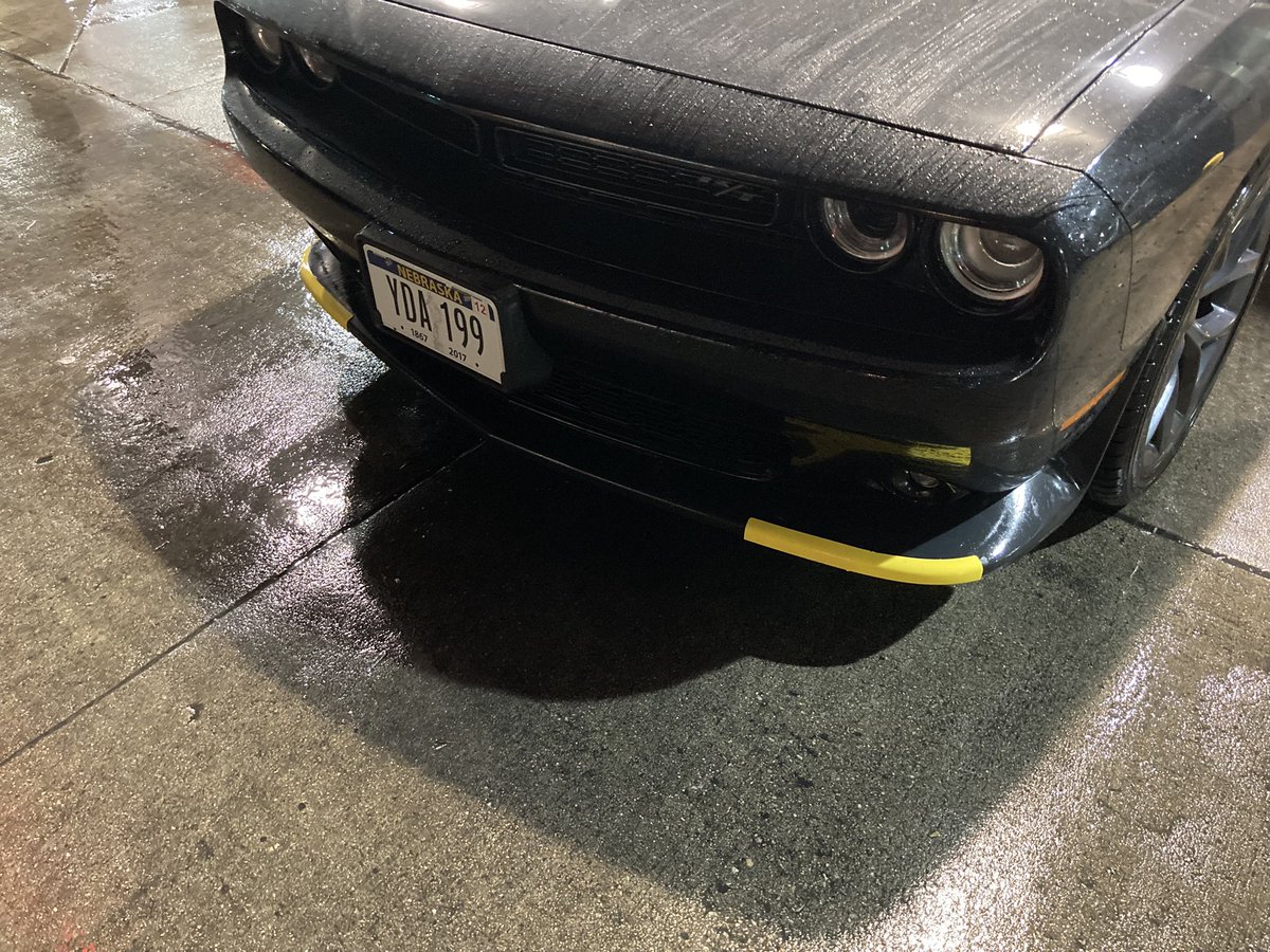 RadMax8's tweet image. Got a manual Challenger as a rental (how?!?!?!). I did my civic duty!