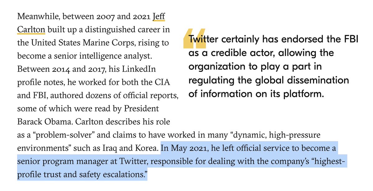 Read more about the article Clarification: Jeff Carlton became head of Twitter’s Strategic Response Team in