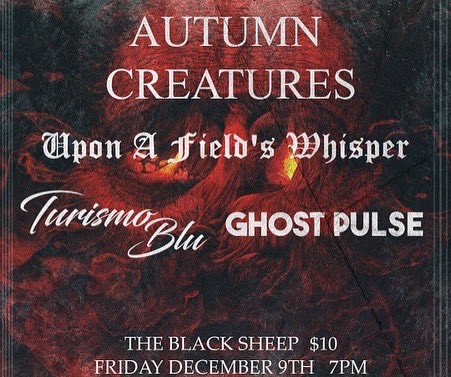 We’re back! Tomorrow at The Black Sheep!