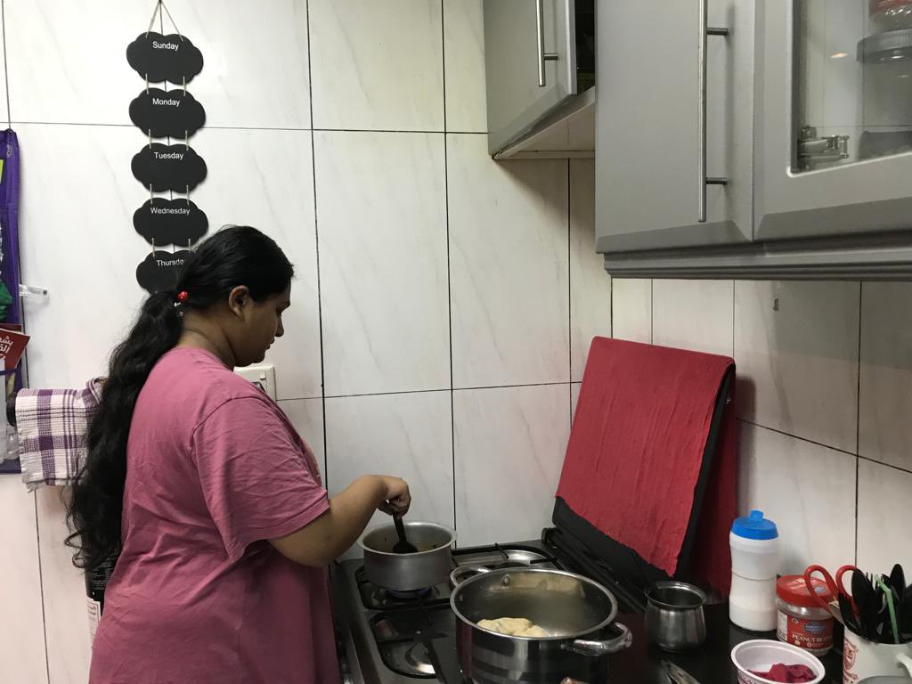 Lending a helping hand to your parents can go a long way and can light up the brightest smiles on their faces! Here’s Aileen Suresh from 12-D setting an example for the same✨Thank you Aileen, continue to be kind and do more! #BeKindDoMore #NMSGemsJewelOfKindness