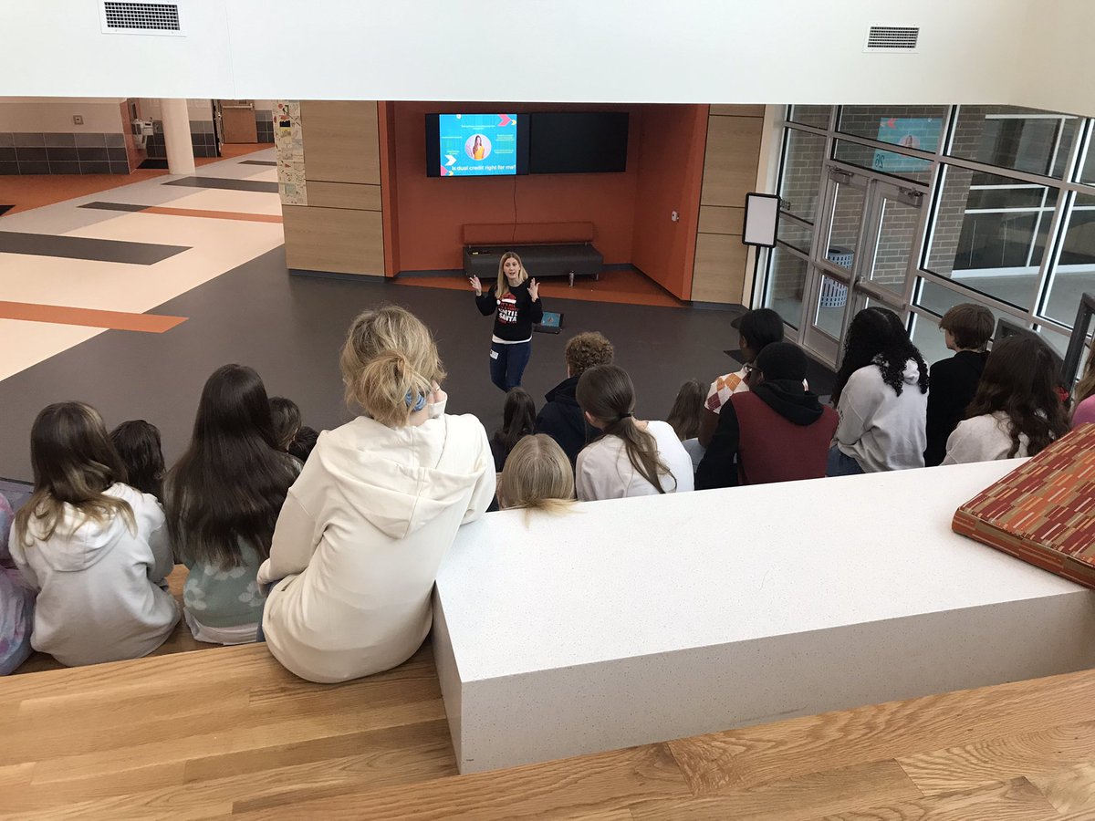 Started high school talks and planning today with Ms. Cortez from Collin College. Parent interest meeting for Collin College Collegiate Academy is Dec 12 at 6pm in MMS cafeteria. <a href="/CelinaISD/">Celina ISD</a> <a href="/counselorsaya/">Stacey Sayavongsa</a>