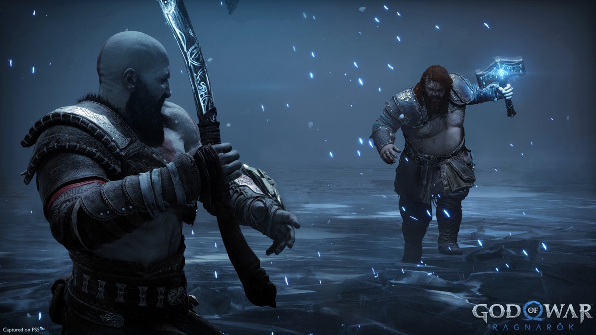 God of War Ragnarök brought the action at #TheGameAwards, winning Best Action/Adventure game!