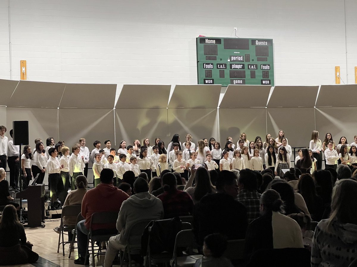 First Holiday concert since 2019. Great job Springs School. The new gym was packed. Thank you Springs parents for all your support. Thank you to all staff who made tonight an event to remember!