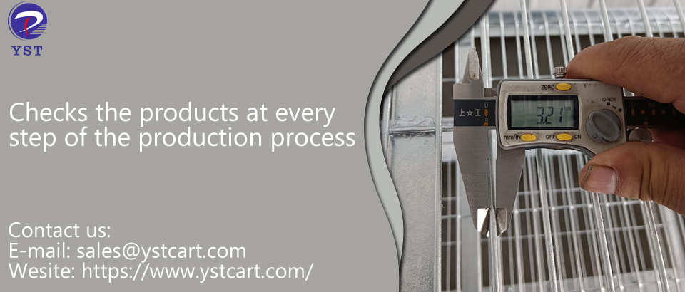 YstLogistics's tweet photo. YST Logistics checks the products at every step of the production process to ensure that the products received by our customers are of high quality and free from defects.
Contact us:
E-mail: sales@ystcart.com
Wesite: https://t.co/9i2ZCnRvFg
#danishtrolley #ystcart #cccontainer https://t.co/MCHkTl4UEP