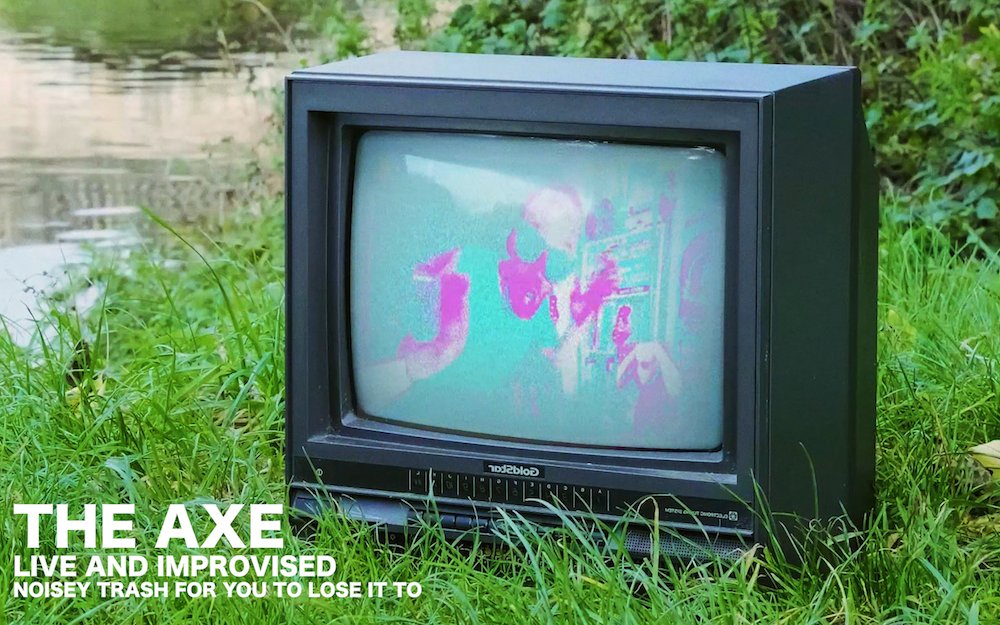 THE AXE - LIVE AND IMPROVISED - NOISEY TRASH, PERFECTLY CUT FOR YOU TO LOSE IT TO!! 
(NEW-DANCE-PUNK) youtu.be/A41HpJqbGzk #newmusic #helpimtrappedinhere #noise #noiseelctronica #loudmusic #postcore #lofi #modernart #modernmusic #postrock  #improvisedmusic #jam #dance #punk