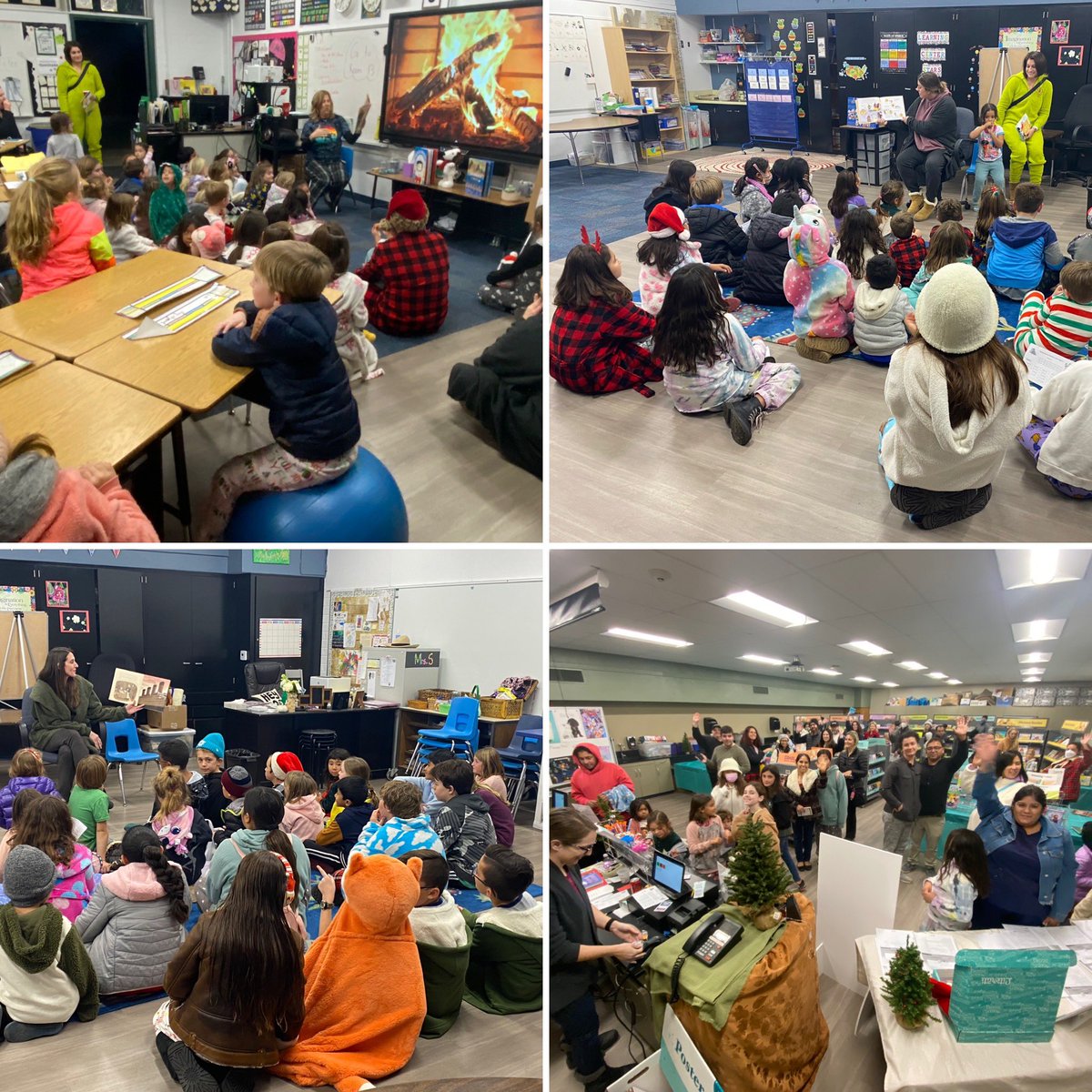 It’s Book Fair Week and Pajama-rama Night at EARThS this evening! Thank you to all our staff guest readers!!! 🦎 ❤️🦎❤️