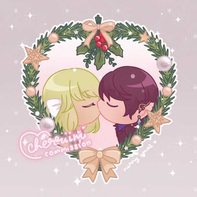 xmas ych  thank you! 