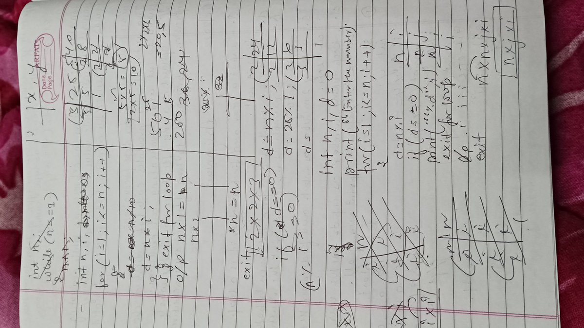 xrajneeshdojo's tweet photo. #50daysofdsa #LearnInPublic #kunalkushwaha #Java #DSA 
Day 12: Today I practiced questions which were related to flow program and pseudo code. And I learnt one thing that logic was important to develop a mindset and wrote a code. Thanks
@kunalstwt ⚡⚡ for assignment questions. https://t.co/5VA67uWkq0
