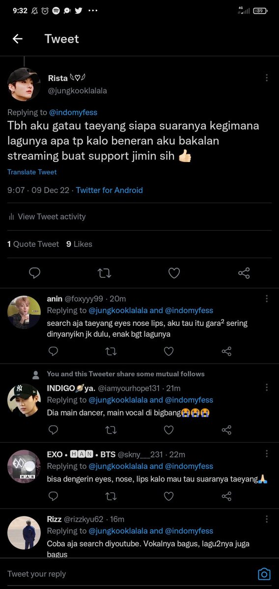Lyana_pr's tweet photo. Kelihatan kok kualitas fandom nya gimana

Army to taeyang                  Vip to jimin https://t.co/RsCiR7OkWP