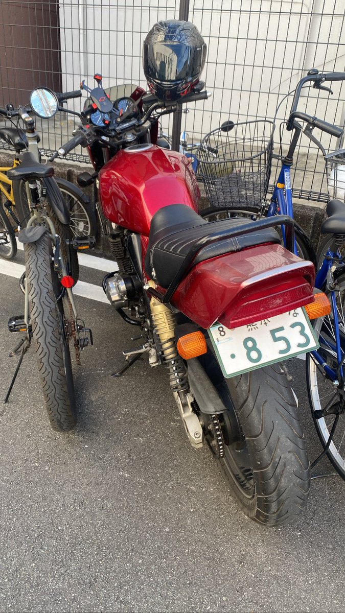 明日はバイク🏍