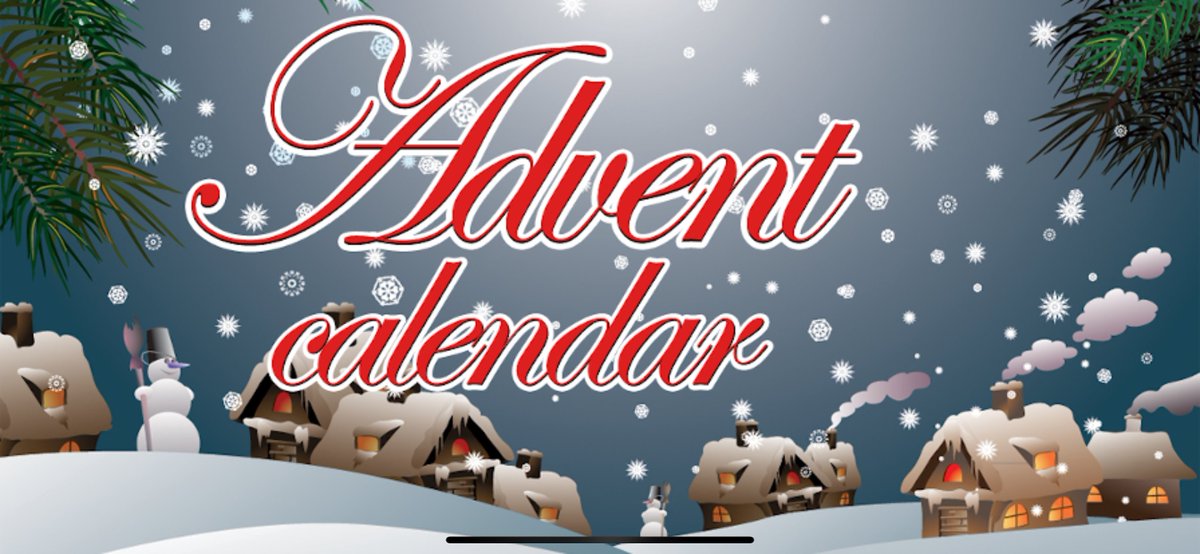 AdventCalApps's tweet image. Countdown to Christmas Advent Calendar
Download on the App Store apps.apple.com/app/id954897286

#advent #AdventCalendar #AdventCalendar2022 #holidayseason #holidays #Christmas #christmas2022  #ChristmasCountdown #Christmasgifts #advent2022 #SeasonsGreetings #thursdayvibes #Thursday