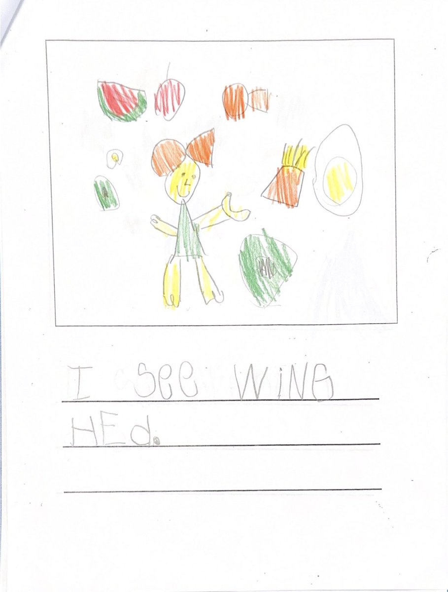 strad68's tweet photo. My 4 year old wrote a book about the @BuffaloBills ….and the logo on the cover page💀🤌 https://t.co/2dd1ze9ONC