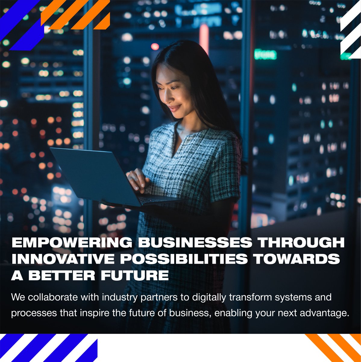 myTMgroup's tweet photo. We aim to modernize the nation by providing innovative, and transformative 5G solutions.
With TM One, we empower enterprises and enable accelerated growth by providing solutions for cloud, connectivity, cybersecurity & smart services.
#5GForward #TheFutureToday #5GForAll https://t.co/NOyelj7yAb
