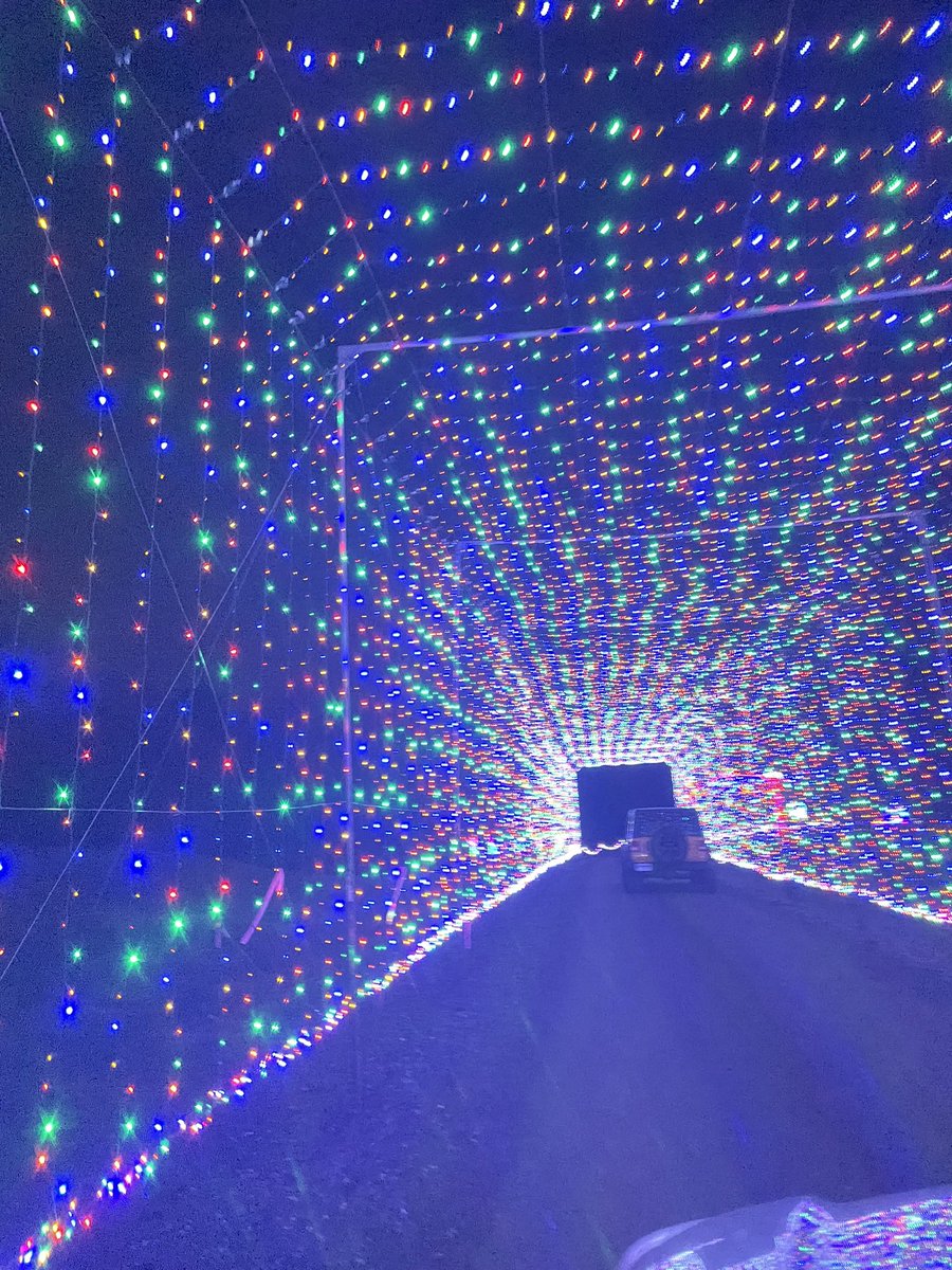 Had the best time with the kids at Drive Thur Magic Light Show that came to our town for the first time ever! 🎄🎅🏼