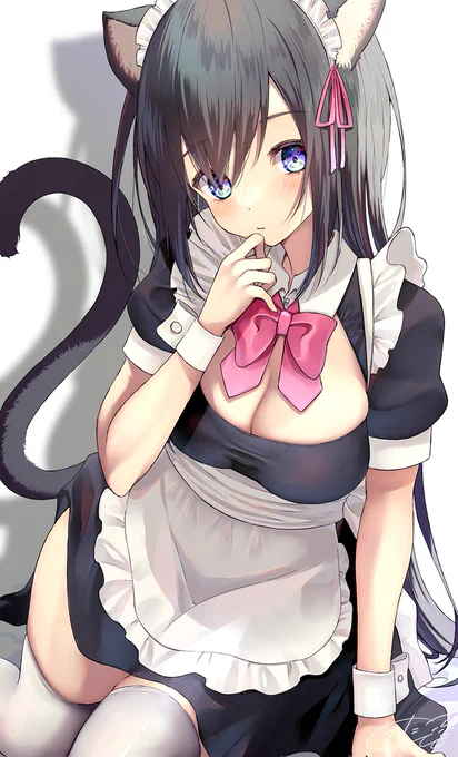 黒猫メイド 