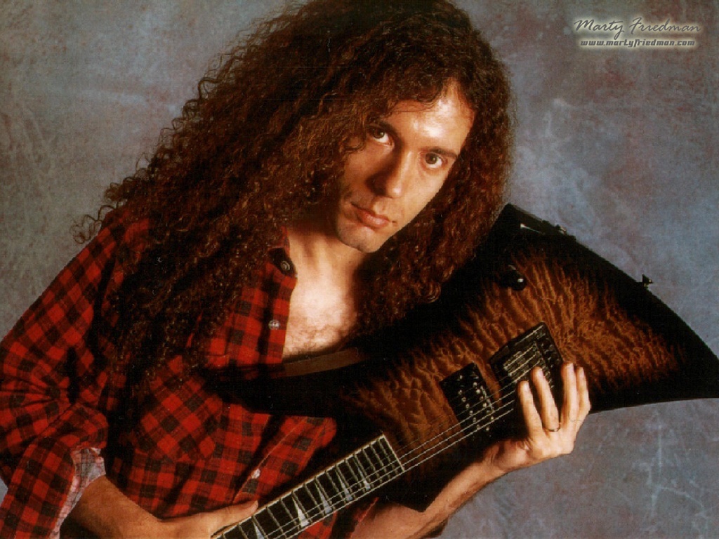 Happy 60th birthday to ex Megadeth guitarist Marty Friedman!   