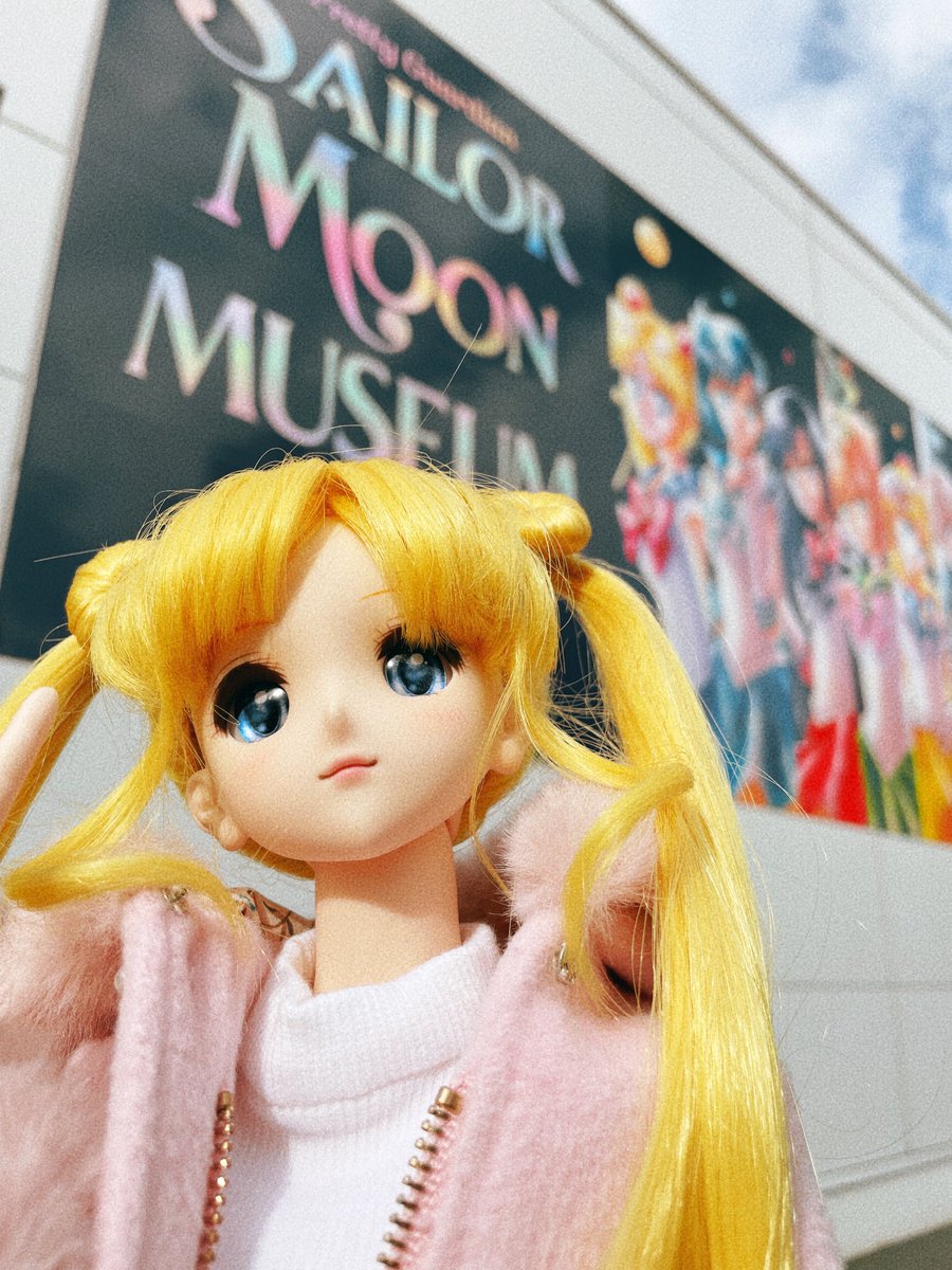 月野うさぎ 「セラムンミュージアム行くのも最期だったのでうさぎちゃんと行ってきました 」|🌙ムツキ🍧かきごおりちゃんのイラスト