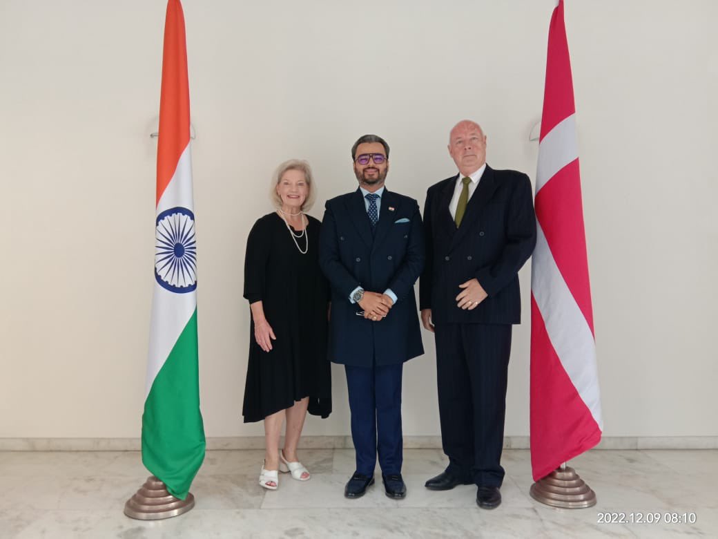 Always a delight to Exchange views with our dear friend VPS <a href="/VinayPreetSingh/">VP Singh</a> <a href="/DenmarkinIndia/">Rasmus Abildgaard Kristensen</a>