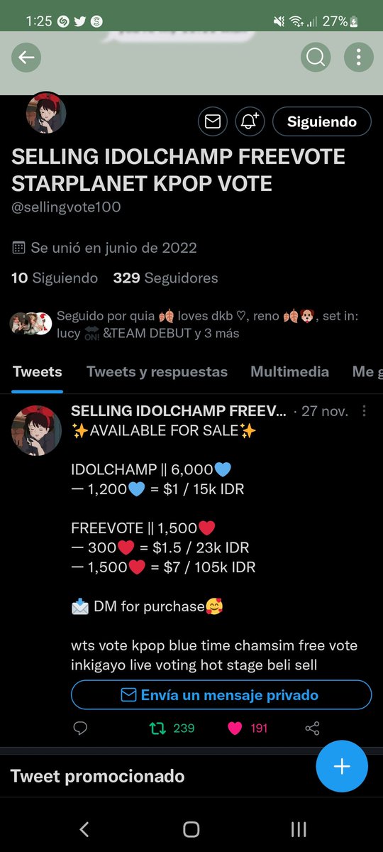 ME CAMBIE DE CUENTA @CH4NGMINLOV tweet media