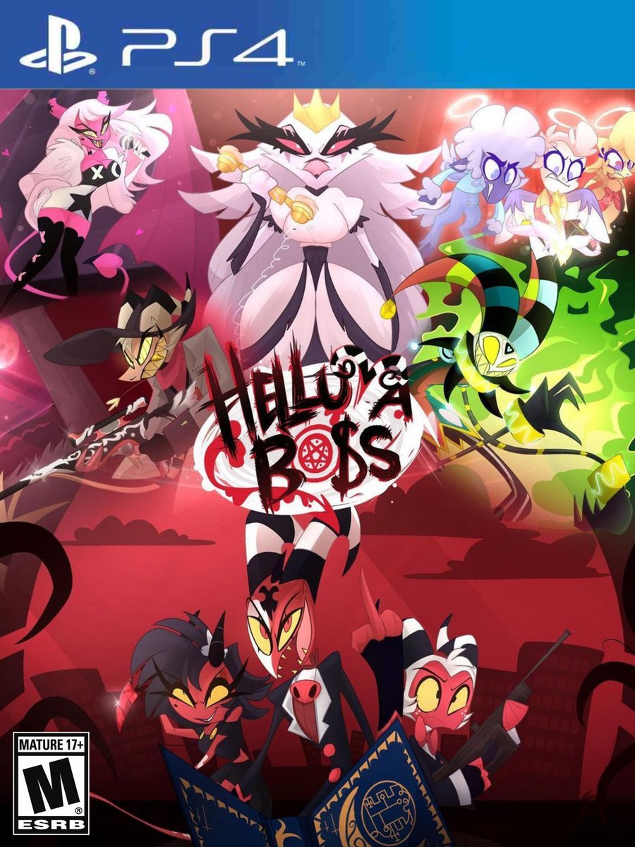 ebf_music's tweet photo. @VivziePop If Helluva Boss was a video game comment. https://t.co/c5uHak4B1a