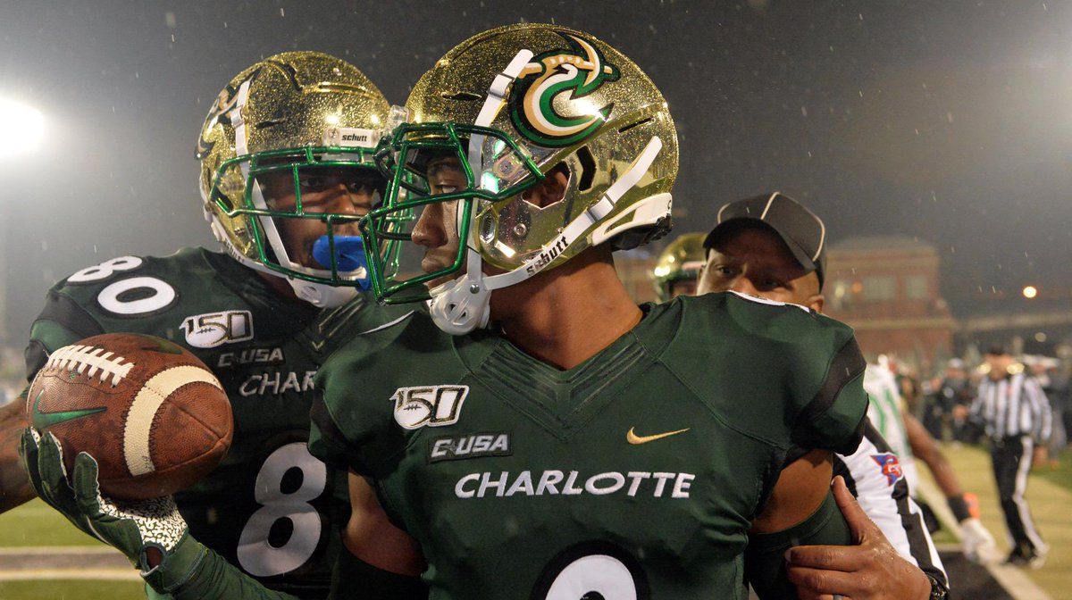 lorace28's tweet photo. Blessed to receive a opportunity  from UNC charlotte @BiffPoggi @Coach_C_Fisher @JUCOFFrenzy @JuCoFootballACE https://t.co/CsKbAK8ehV