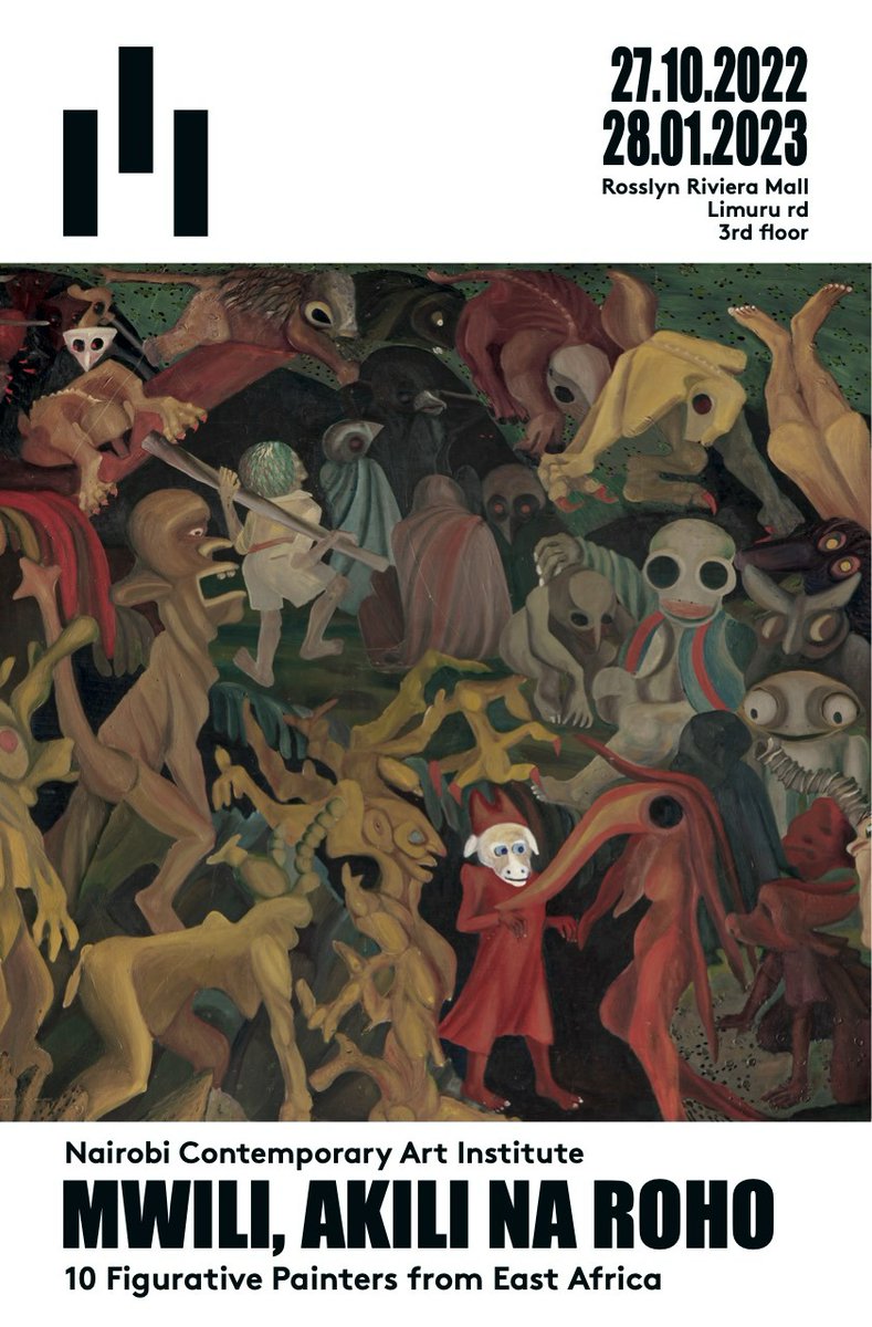 1 of 2

Your Arty weekend in #Nairobi 

Exhibitions at:
<a href="/museumsofkenya/">National Museums of Kenya</a> 
Wajukuu Art Centre, Mukuru
Hodari Club, Lavington - <a href="/NairobiVisuals/">Nairobi Visuals</a> 
<a href="/ncai254/">NCAI</a> at Rosslyn Riviera 

Continues .. see next tweet