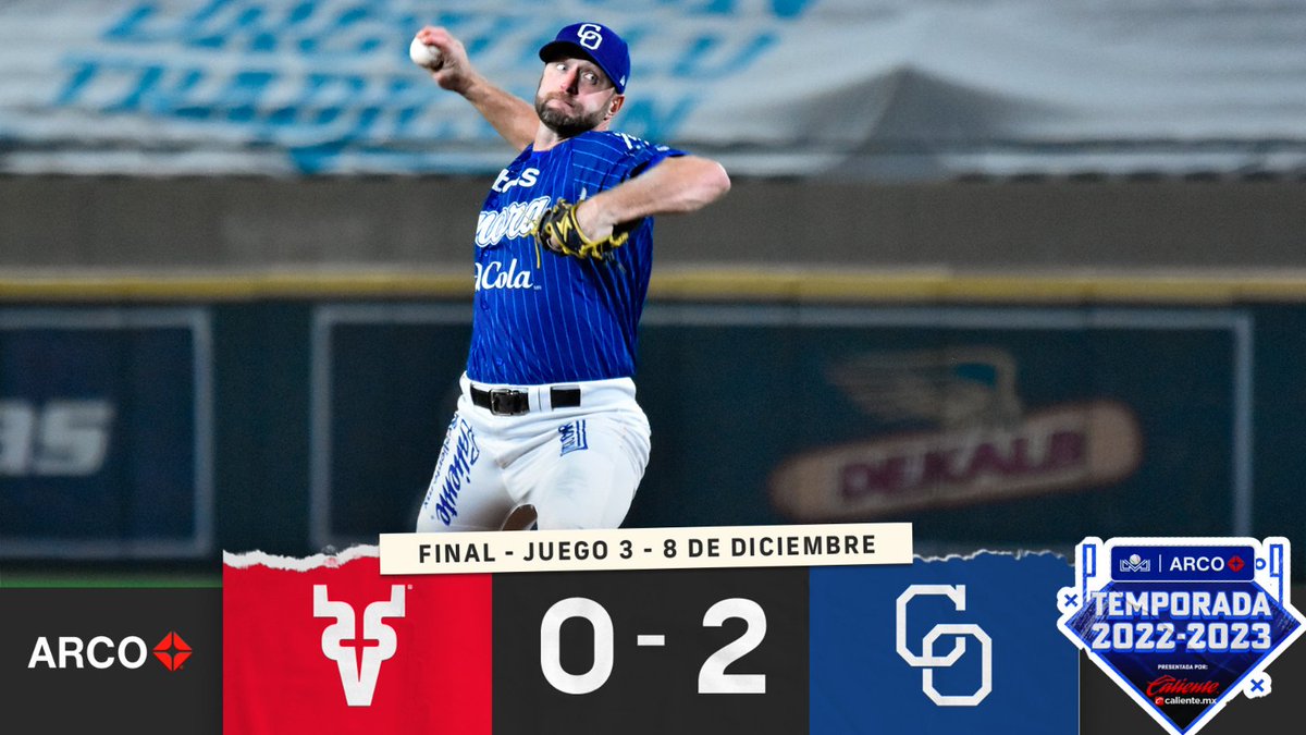 Los <a href="/yaquis_oficial/">Yaquis de Obregón 🏹</a> blanquean y ganan la serie ante Venados 🏹

PG: Mitch Lively (4-2, 2.72)
PP: Alejandro Soto (3-3, 3.55)
SV: Samuel Zazueta (10)

#LigaARCO ⚾️
#PizarraARCO ⛽️
#SomosARCO ⛽️