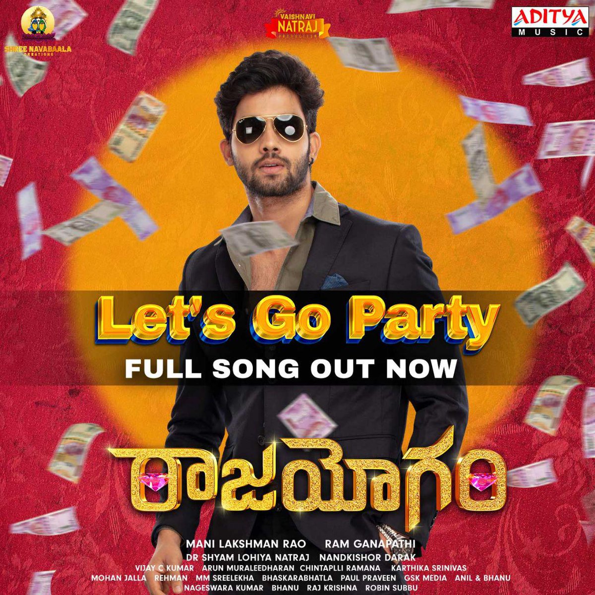 Ragalahari (@ragalahariteam) on Twitter photo #LetsGoParty full song from
#RaajahYogam is out now 🕺
►youtu.be/UbsqyIEZQjg
🎵 <a href="/mmsreelekha/">mmsreelekha</a>
🖊️ <a href="/bhaskarabhatla/">bhaskarabhatla</a>
🎤 <a href="/ranjithkg/">Ranjith Govind</a>
#SaiRonak #AnkitaSaha #Bismi
#RamGanapathi
#ManiLakshman #Shyam #Nandakishore @Snbcoffl #VaishnaviNatrajProduction <a href="/adityamusic/">Aditya Music</a> <a href="/GskMedia_PR/">GSK Media</a> #LetsGoParty full song from
#RaajahYogam is out now 🕺
►youtu.be/UbsqyIEZQjg
🎵 <a href="/mmsreelekha/">mmsreelekha</a>
🖊️ <a href="/bhaskarabhatla/">bhaskarabhatla</a>
🎤 <a href="/ranjithkg/">Ranjith Govind</a>
#SaiRonak #AnkitaSaha #Bismi
#RamGanapathi
#ManiLakshman #Shyam #Nandakishore @Snbcoffl #VaishnaviNatrajProduction <a href="/adityamusic/">Aditya Music</a> <a href="/GskMedia_PR/">GSK Media</a>