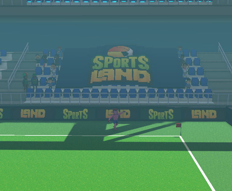 DoyoungSay's tweet photo. @TheSandboxGame @hermitcrabgame Bringing my A game in Sports Land Stadium @hermitcrabgame ⚽ https://t.co/Y4eWV1s4CY